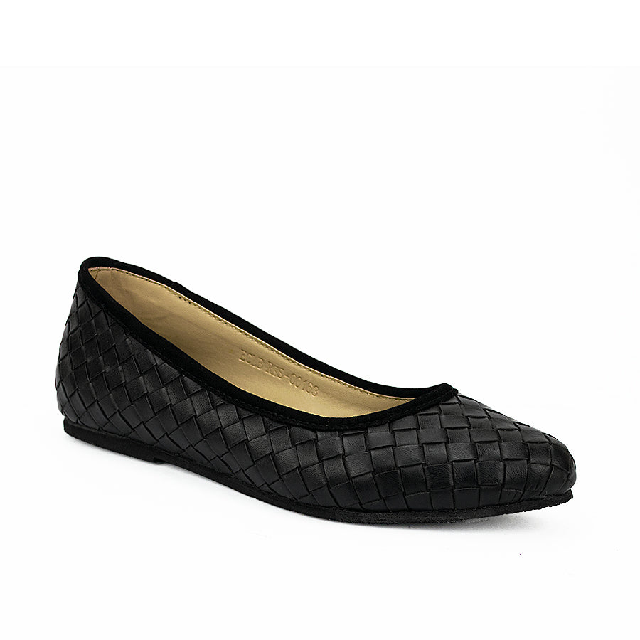 Cardams ECLB RSS 00163 Black/Blue/Tan Women Flats