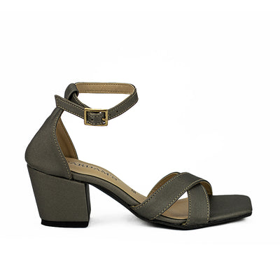 Cardams ECLB RSS 00193 Dark Gray/Mocca Women Heeled