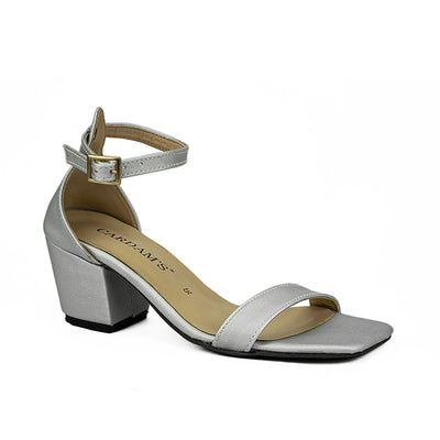 Cardams ECLB RSS 00194 Beige/Light Gray Women Heeled Sandals