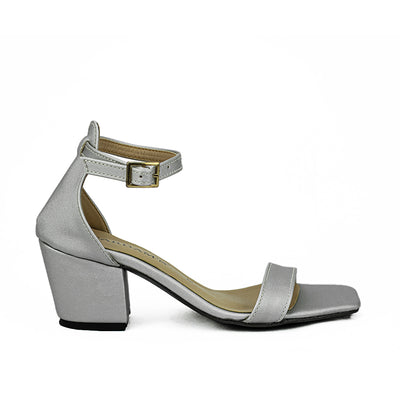 Cardams ECLB RSS 00194 Beige/Light Gray Women Heeled Sandals