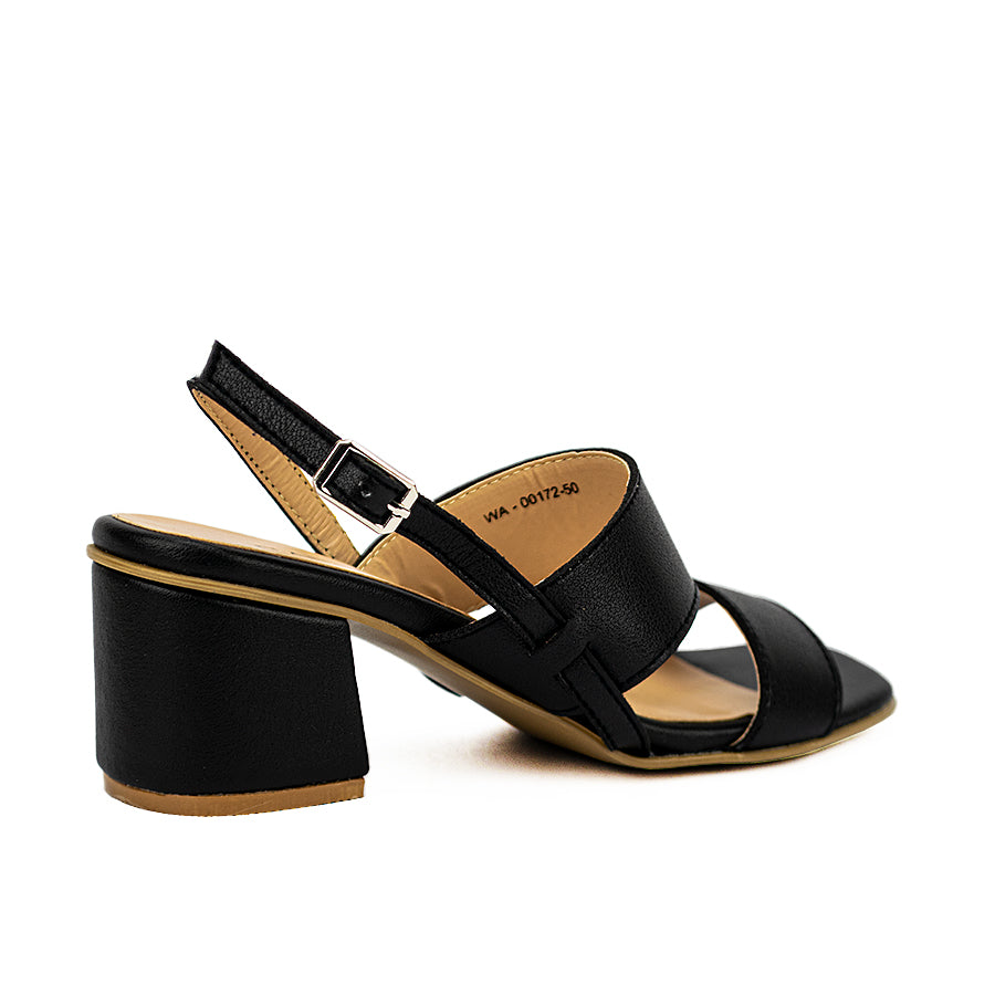 Cardams ECLB WA 00172 Beige/Black Women Heeled Sandals
