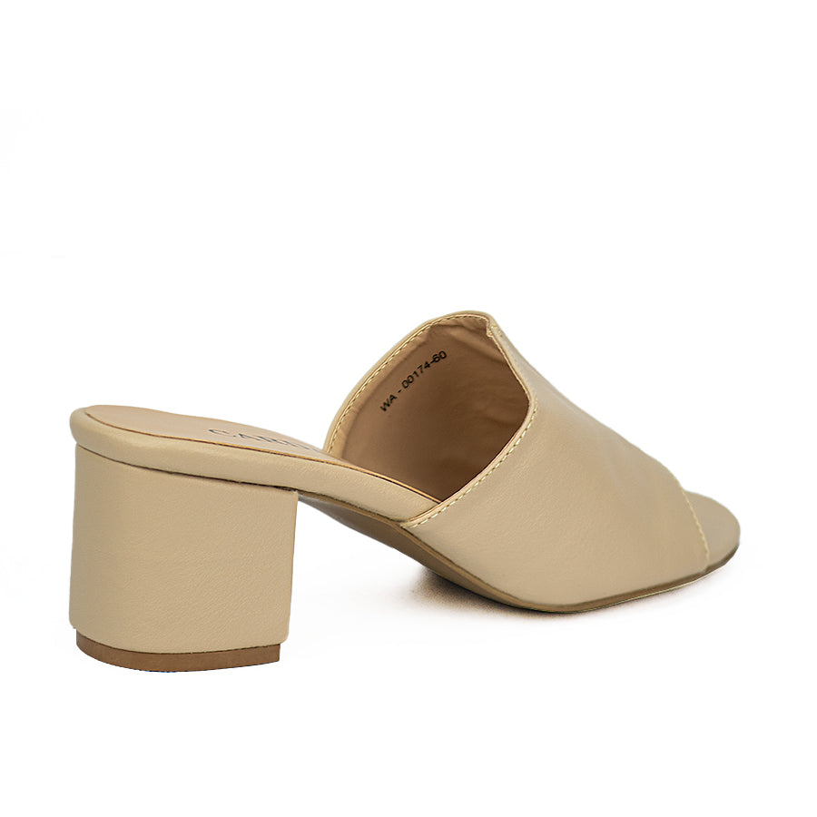 Cardams ECLB WA 00174 Beige/Black/Cream Women Heeled Sandals
