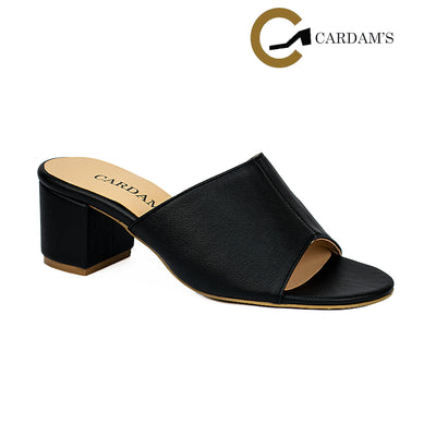 Cardams ECLB WA 00174 Beige/Black/Cream Women Heeled Sandals