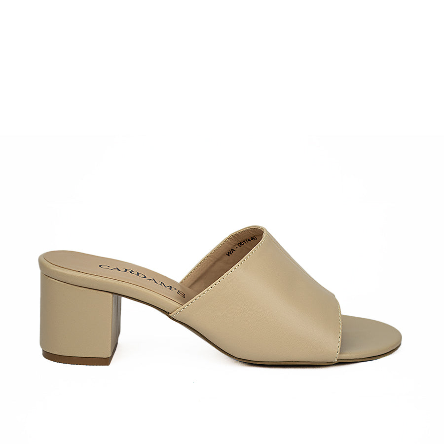 Cardams ECLB WA 00174 Beige/Black/Cream Women Heeled Sandals